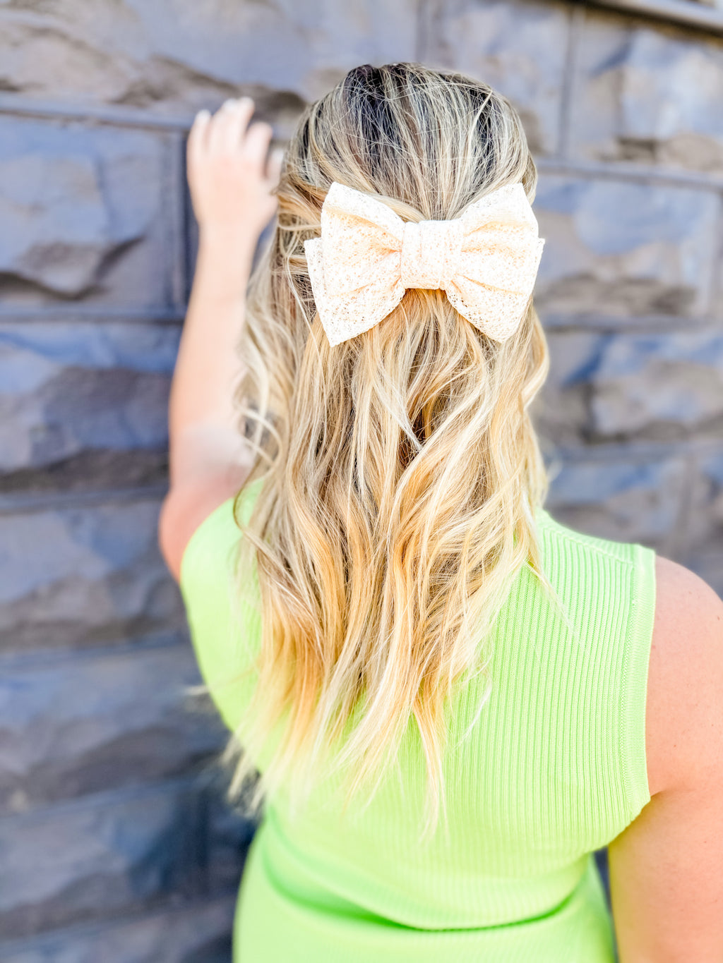 Hello Lovely Lace Bow