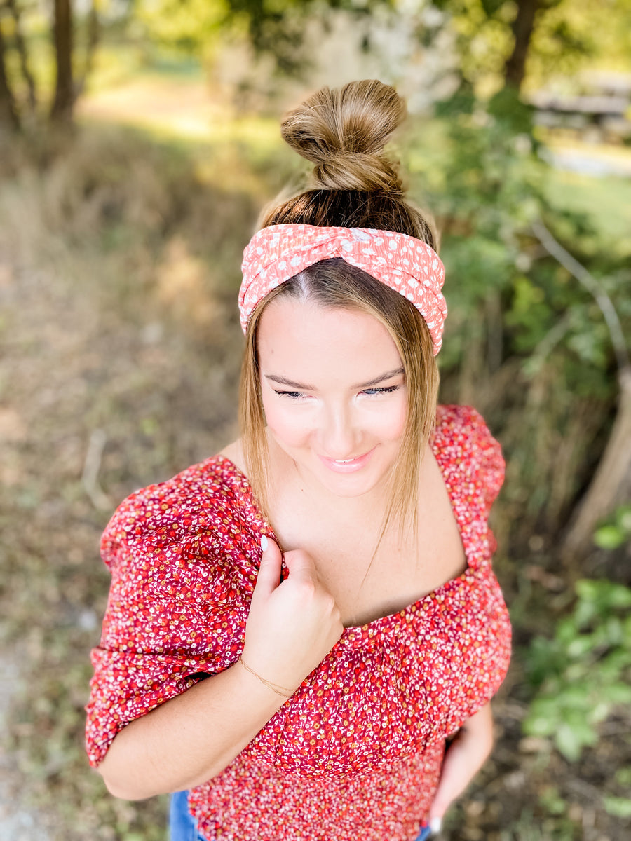 Making Memories Headband Ruby Red Threads