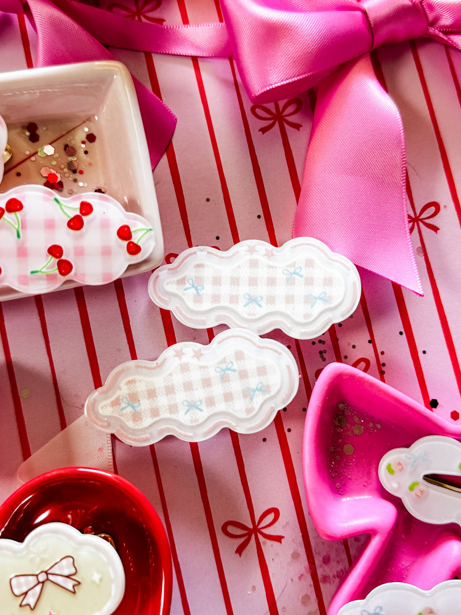 Valentine's Acrylic Clip Sets • 4 Prints