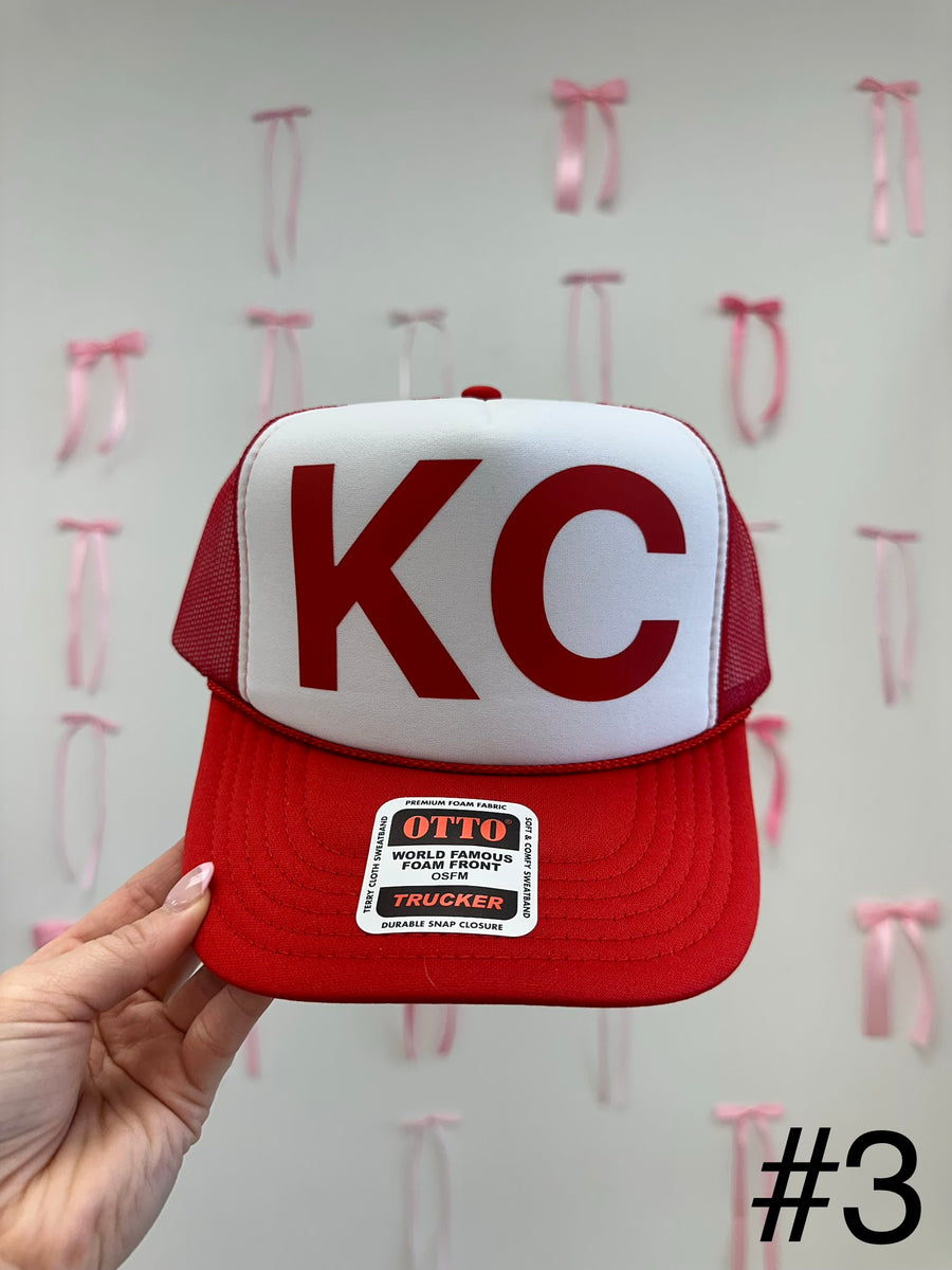 Trucker Hat Sale - KC Chiefs Gameday – Ruby Red & Co.