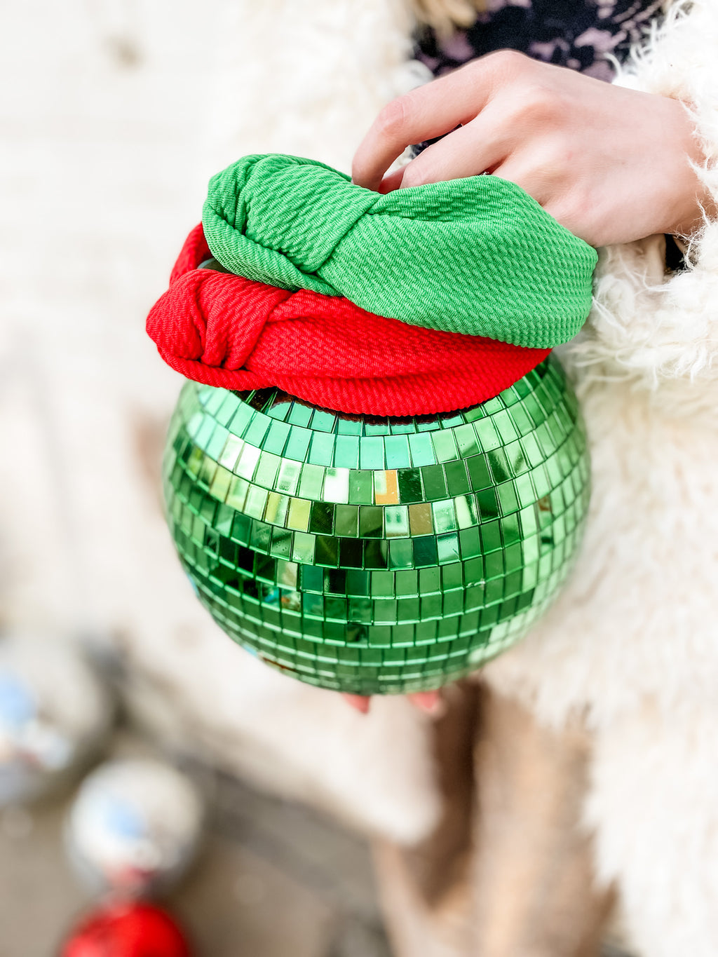 A Christmas Staple Structured Headband • Scarlet or Emerald