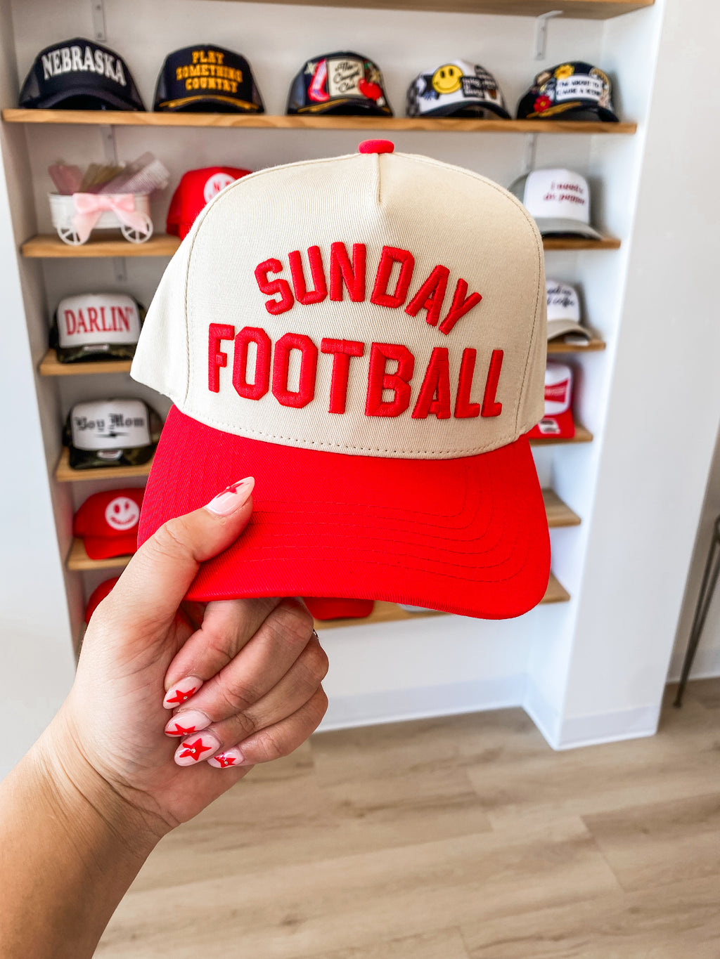 Sunday Football Embroidered Hat