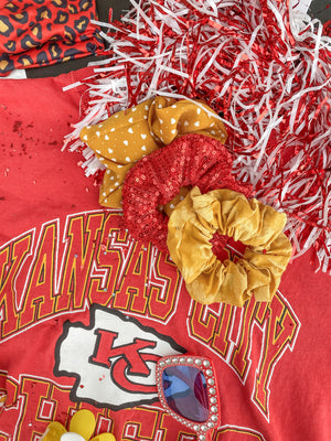 Red Kingdom Scrunchie