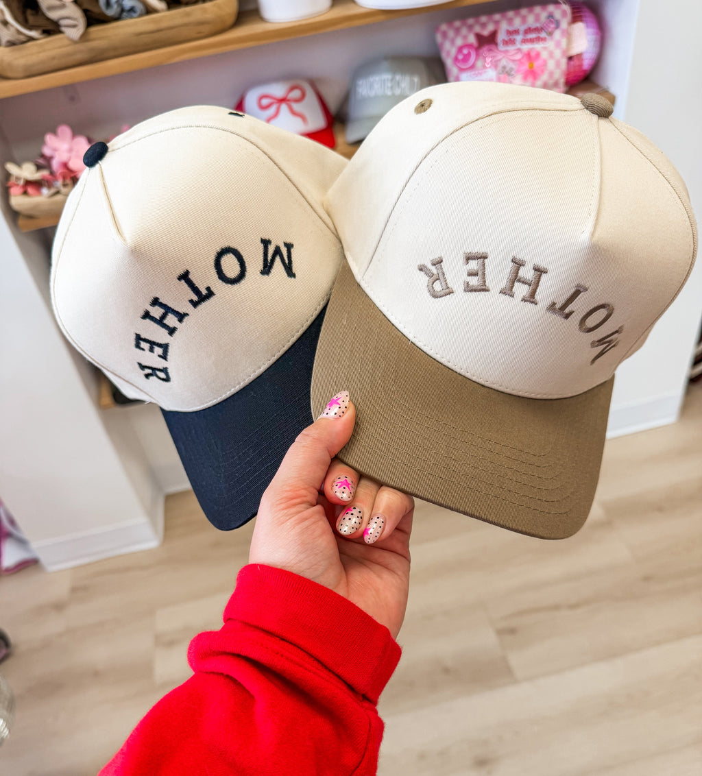 Mother Trucker Embroidered Hat