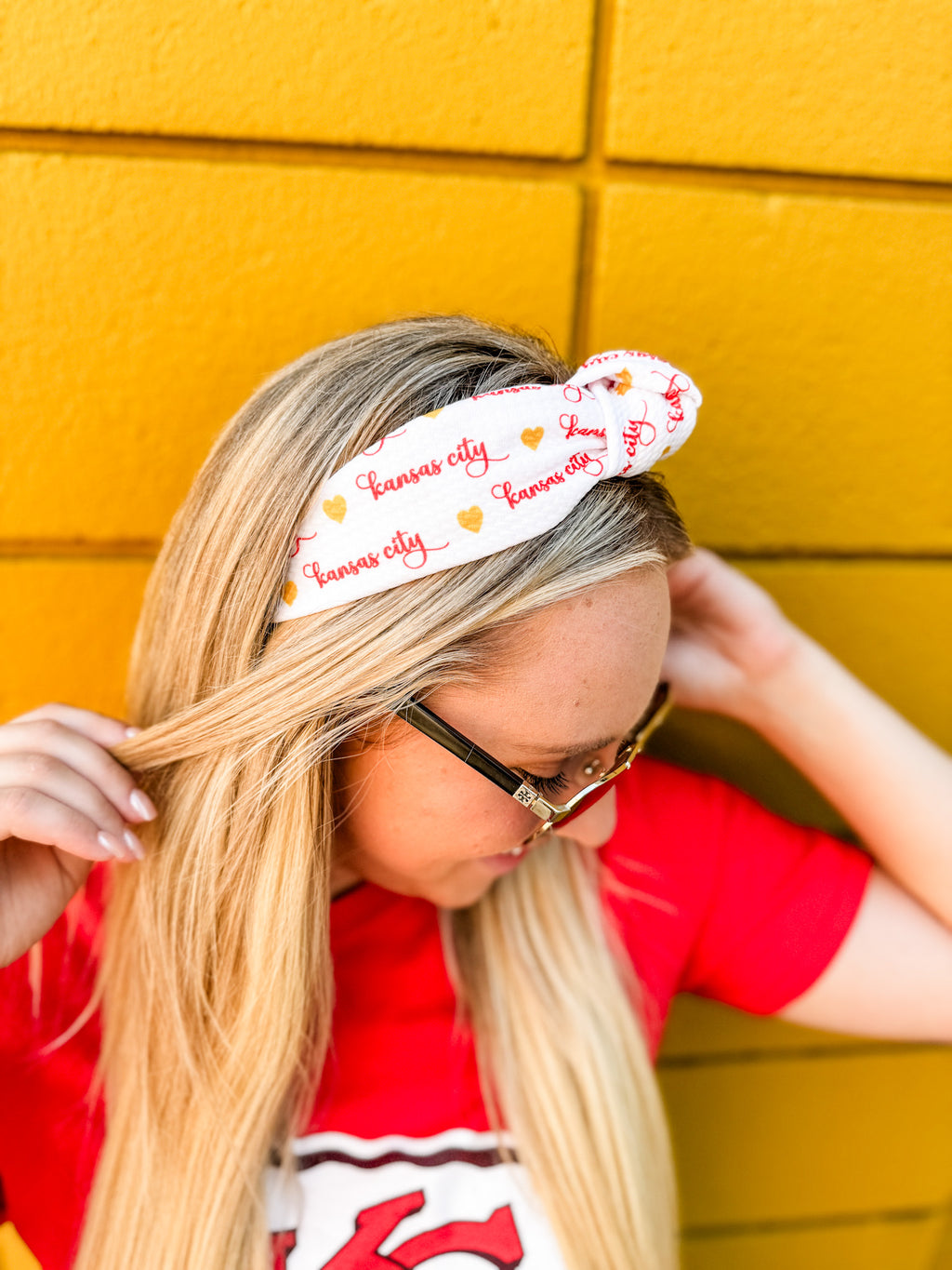 Kansas City Script Structured Headband