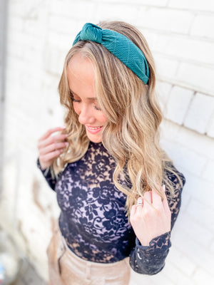 Made With Love Structured Headband • 4 Colors