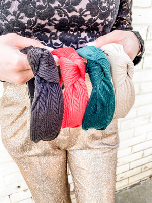 Made With Love Structured Headband • 4 Colors