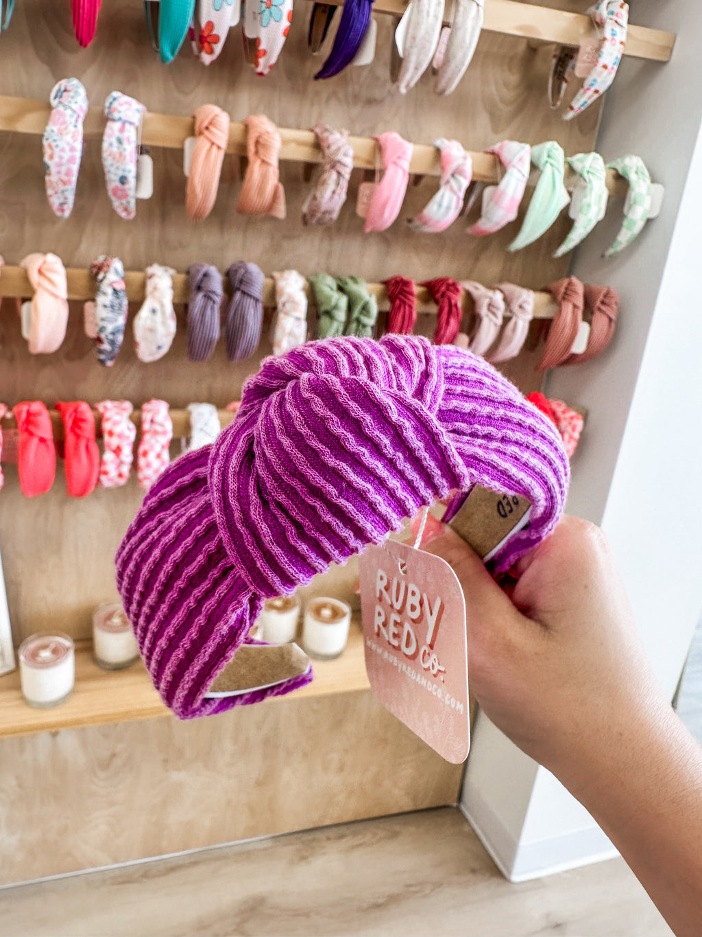 Ribcord Structured Headband • Orchid
