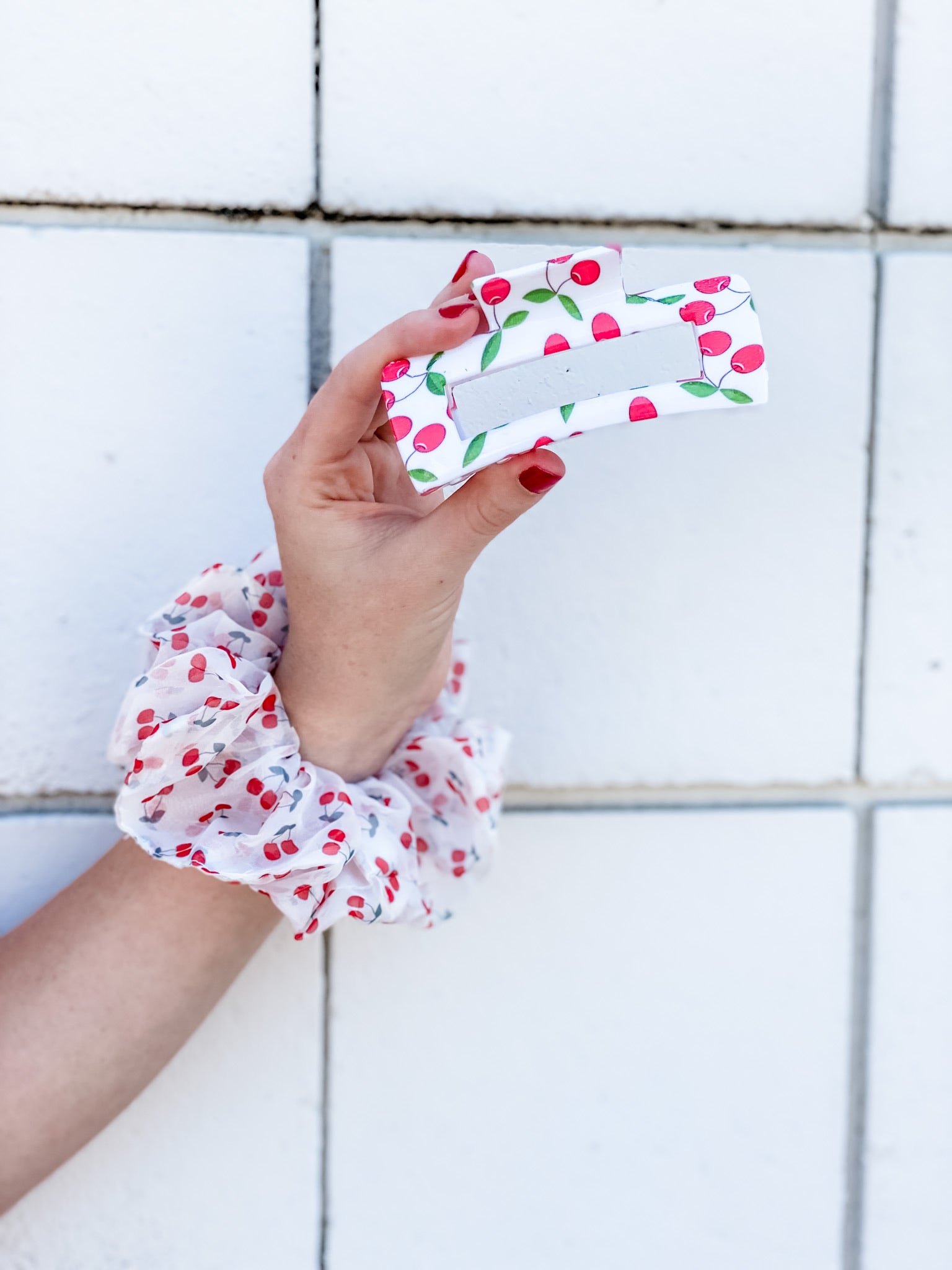 American Sweetheart Claw Clip or Scrunchie