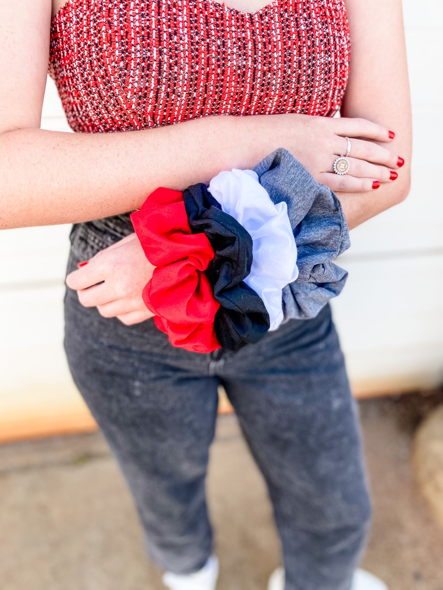 Jumbo Jersey Scrunchie • 4 Colors