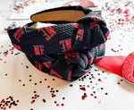 Black NE Structured Headband