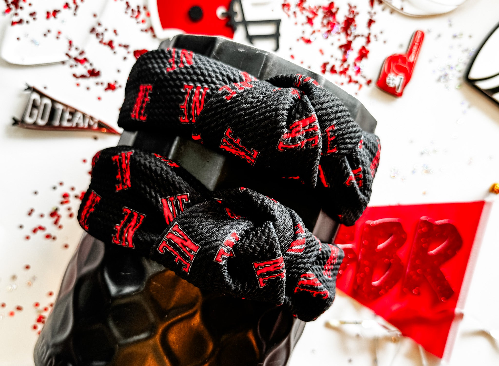 Black NE Structured Headband