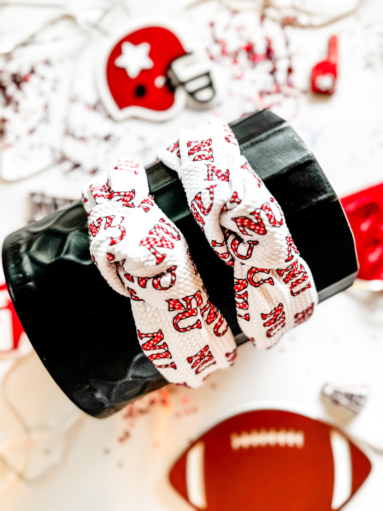 Checkered NU Structured Headband