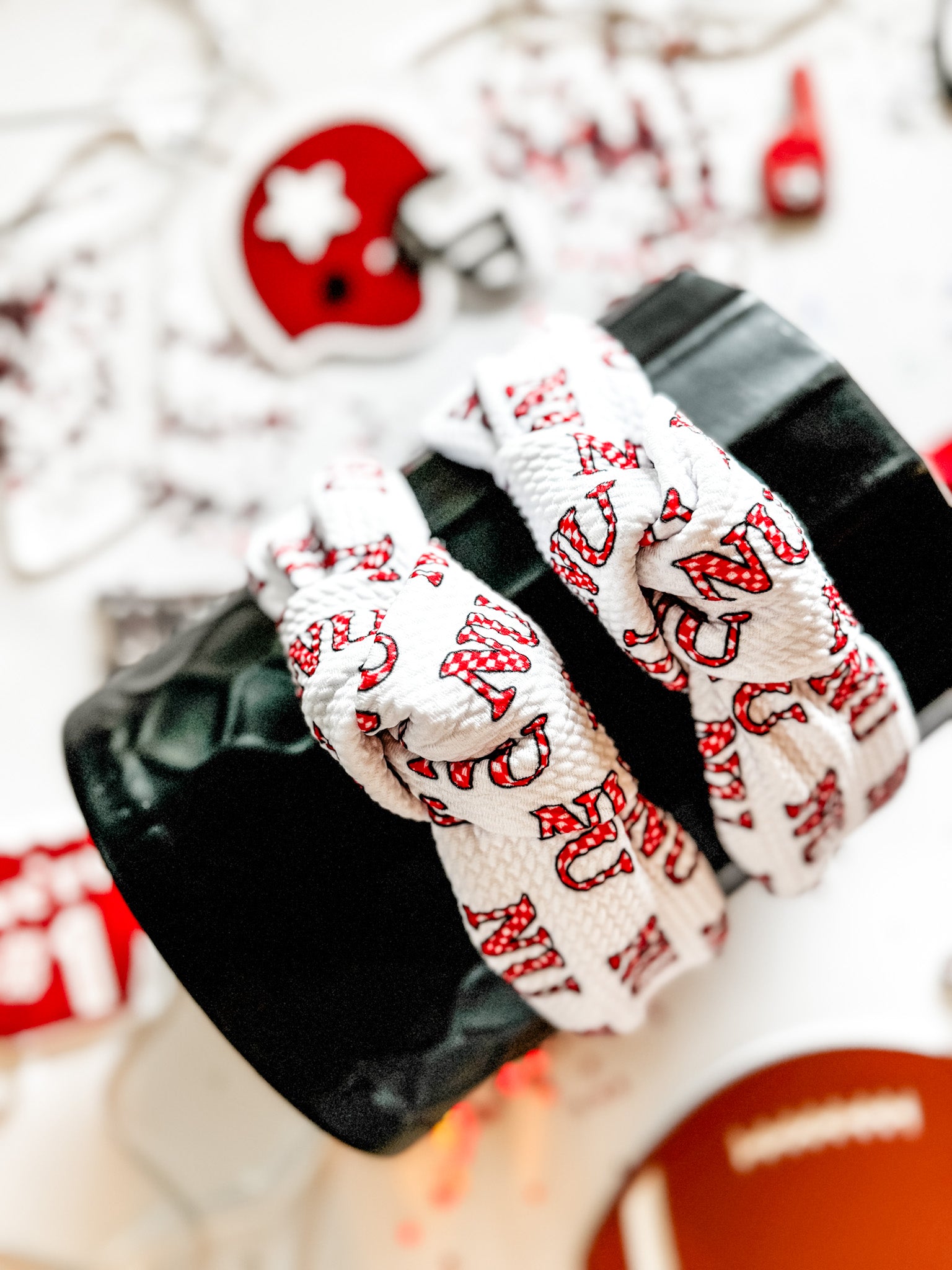 Checkered NU Structured Headband