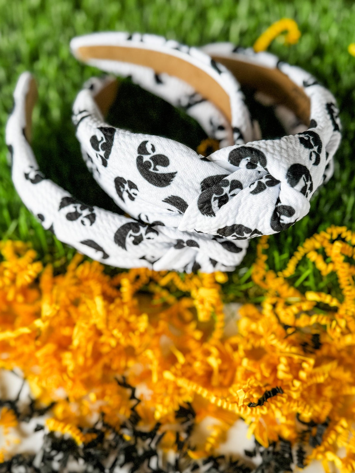 Hawkeyes Mascot Structured Headband 
