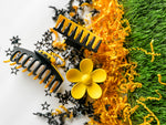 Black/Gold Two-Toned Claw Clip • 3 Styles