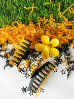 Black/Gold Two-Toned Claw Clip • 3 Styles