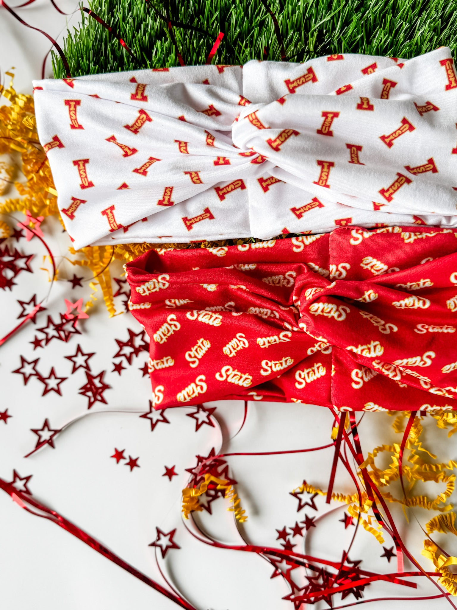 Iowa State Print Turband Headband • 2 Prints