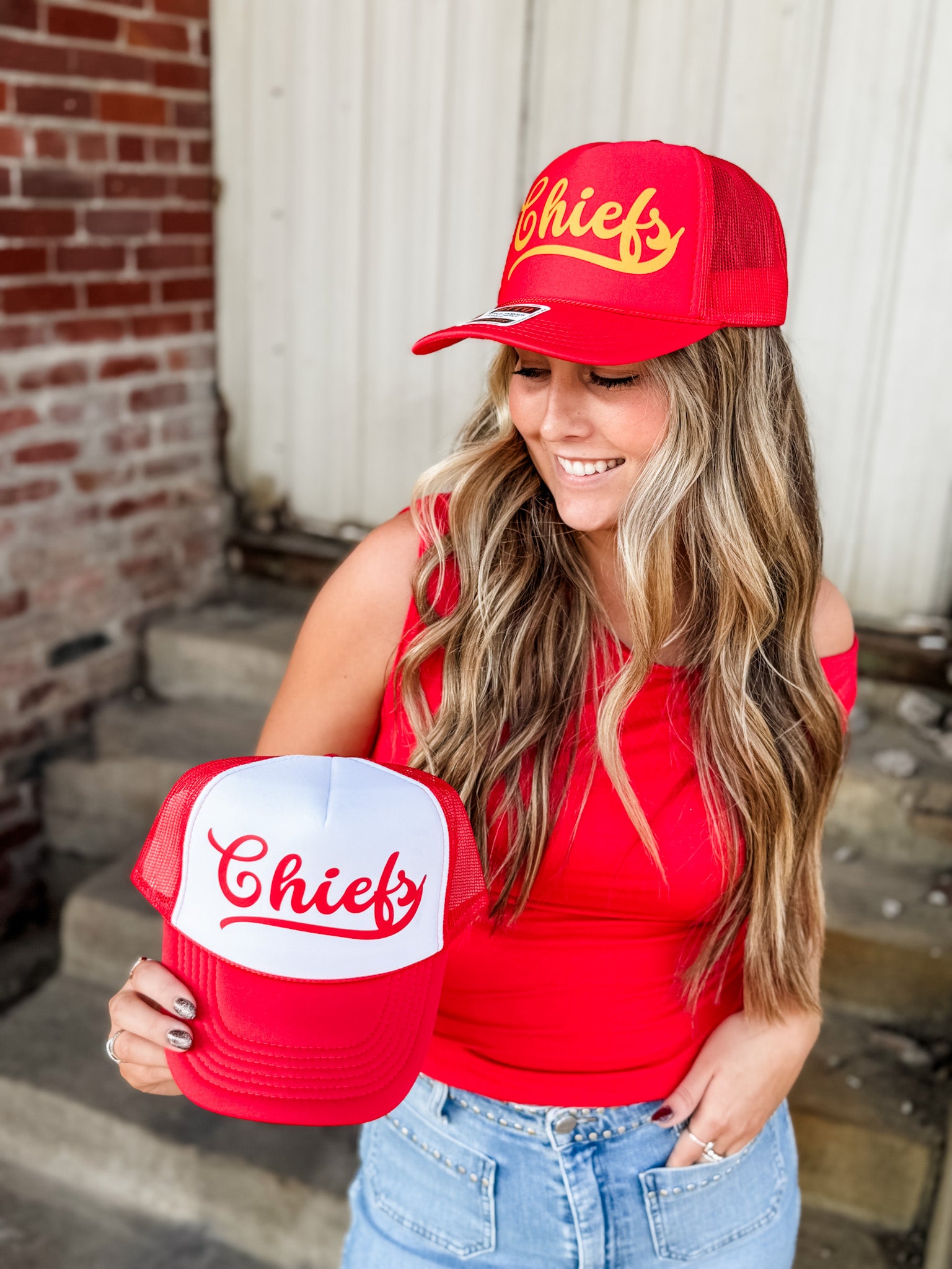 Chiefs Trucker Hat • 2 Colors