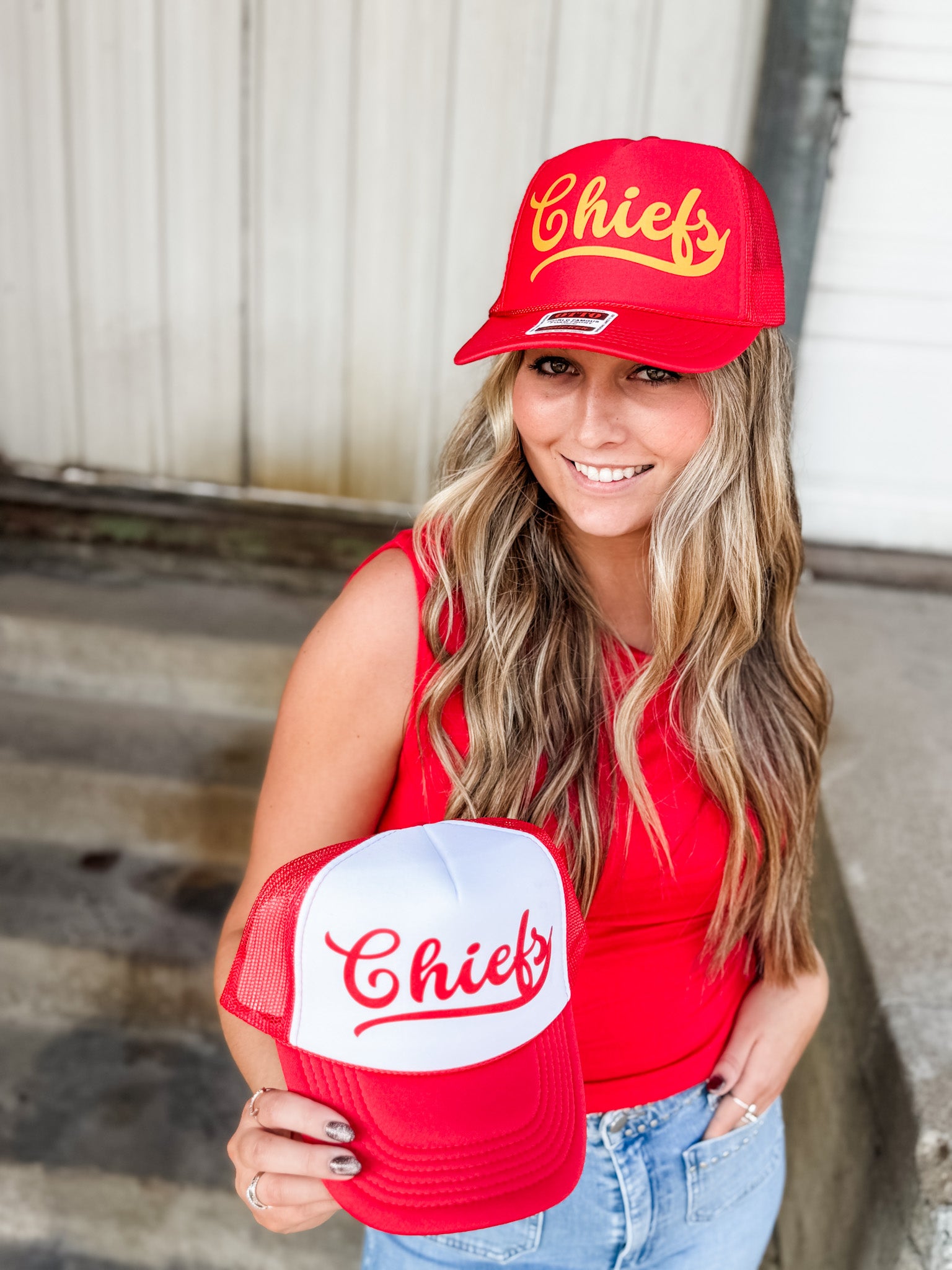 Chiefs Trucker Hat • 2 Colors