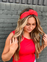 Red Sea Structured Headband • 5 Prints