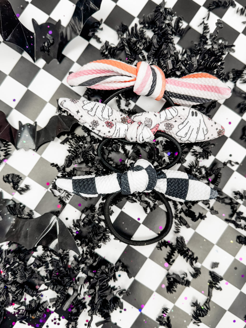 Hey Boo Pony Bow • 3 Prints