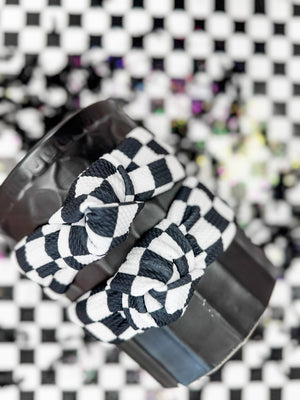 Black & White Essentials Structured Headband • 3 Prints