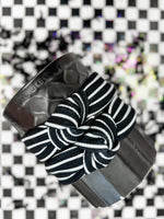 Black & White Essentials Structured Headband • 3 Prints