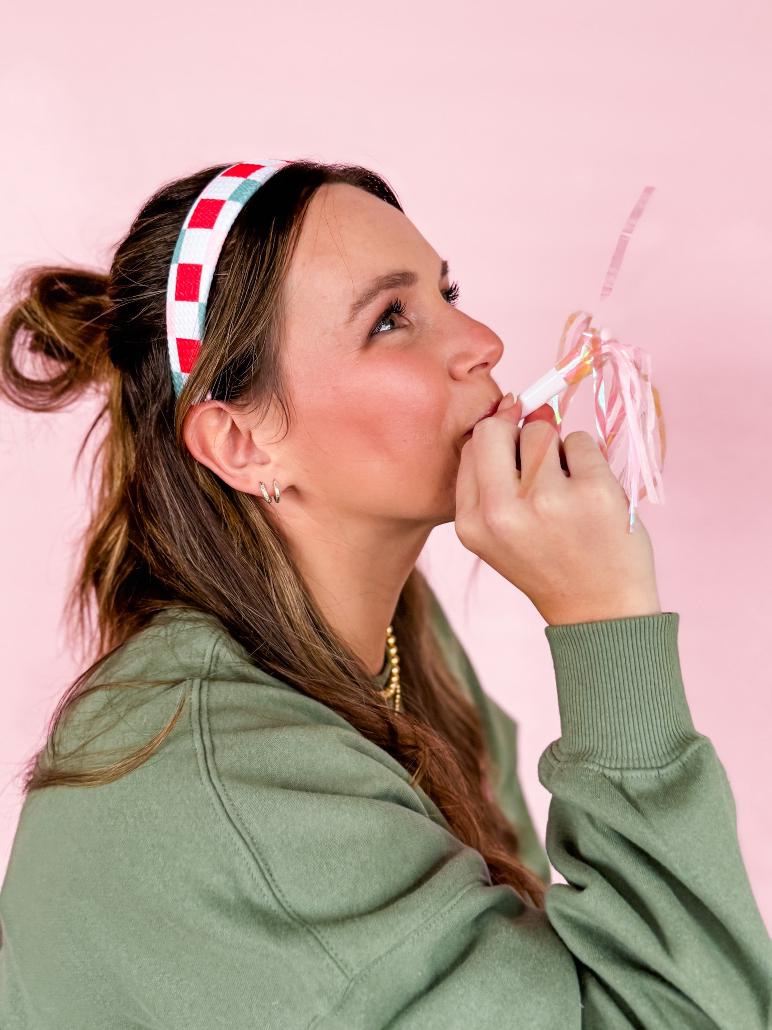 Holly Jolly No Knot Structured Headband • 5 Prints