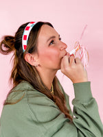 Holly Jolly No Knot Structured Headband • 5 Prints