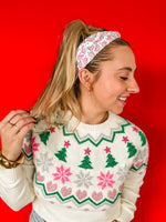 Holly Jolly Turband Headband • 3 Prints