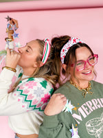 Holly Jolly Structured Headband • 3 Prints