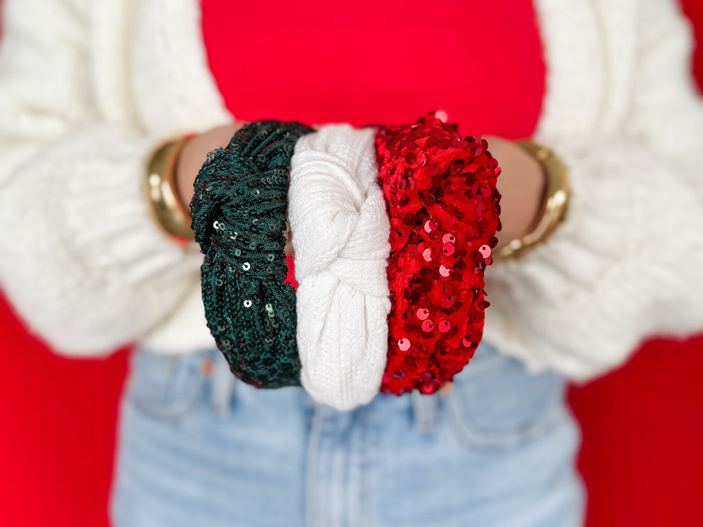 Festive Feels Structured Headband • 3 Options