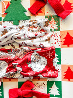 Santa Approved Turband Headband • 2 Prints