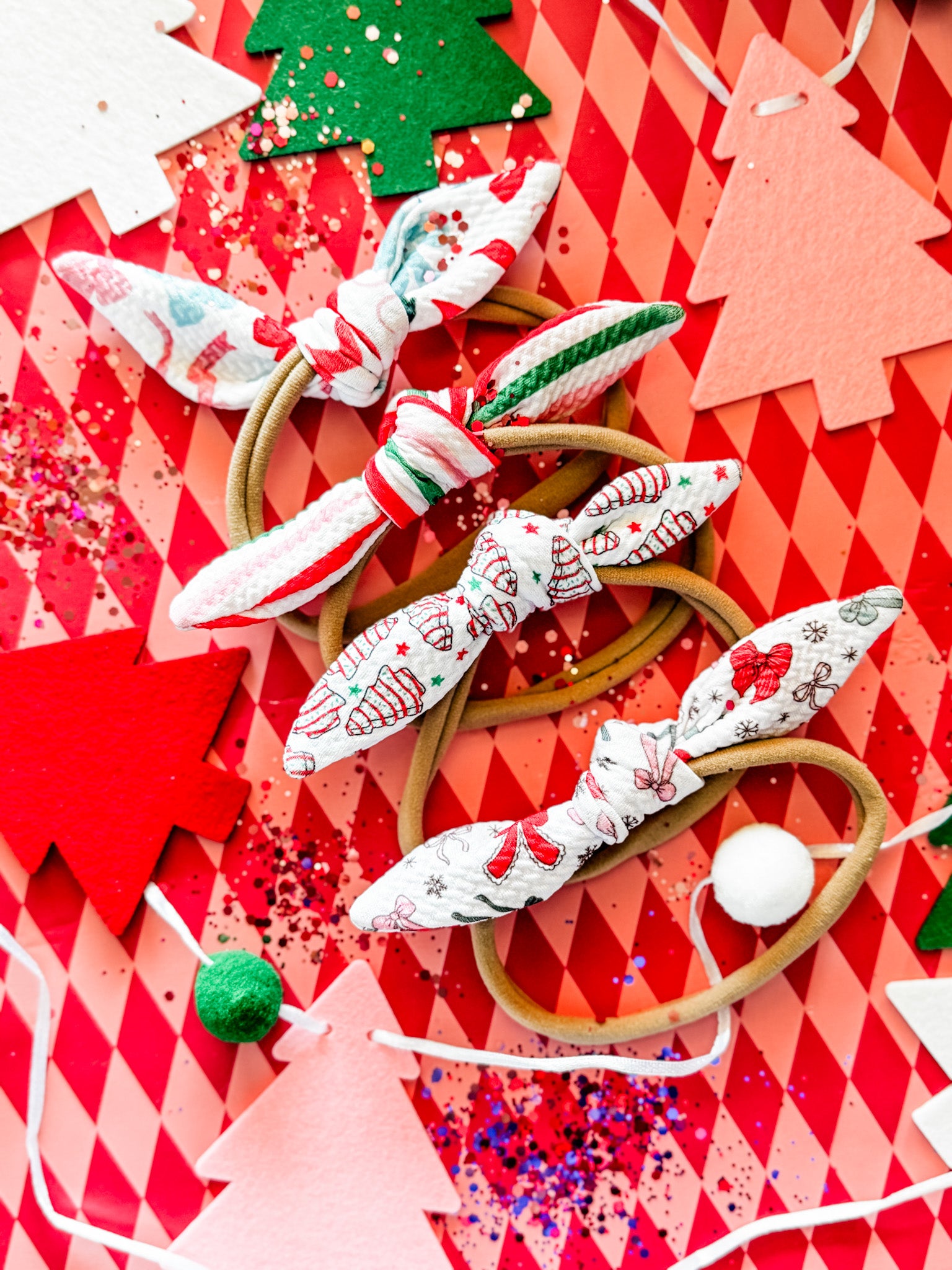 Little Rubies Jolly Vibes Baby Bows • 4 Options