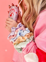 Pastel Hearts Scrunchies • 5 Colors