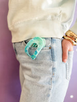 Marble Flaw Claw Clip • 4 Colors