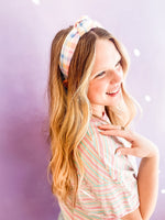 Pretty in Plaid Structured Headband