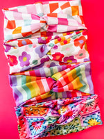 Glow Up Turband Headband • 4 Prints