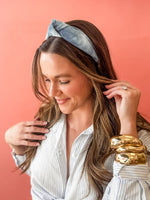 Blue Belle Structured Headband
