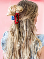 American Dream Metallic Two Toned Claw Clip
