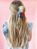 American Dream Metallic Two Toned Claw Clip