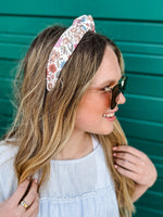Wildflower Whimsy Structured Headband