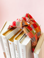 Patchwork Posy Structured Headband