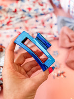 American Dream Metallic Two Toned Claw Clip