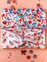 Stars, Stripes, & Bows Turband Headband • 2 Prints