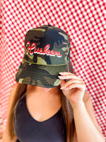 Saturdays In Camo Trucker Hat