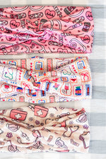 Scrub Life Medical Print Turband Headband • 3 Prints