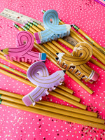 Doodle Darling Claw Clip • 4 Colors