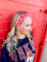 Big Red Babe Turband Headband